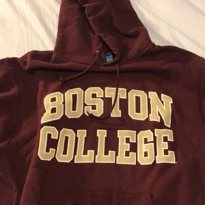Boston college maroon hoodie